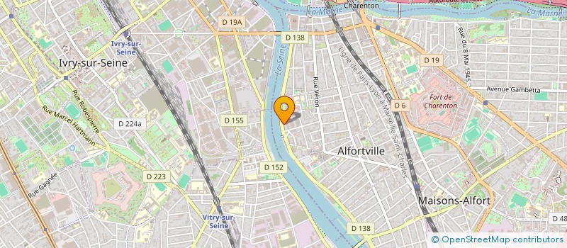 localisation de l'entreprise OFFROAD à ALFORTVILLE