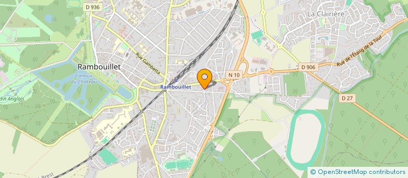 localisation de l'entreprise OFFSET ECLAIR  LES ESSARTS-LE-ROI
