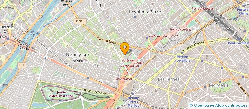 localisation de l'entreprise OFFSET LINKS à NEUILLY-SUR-SEINE