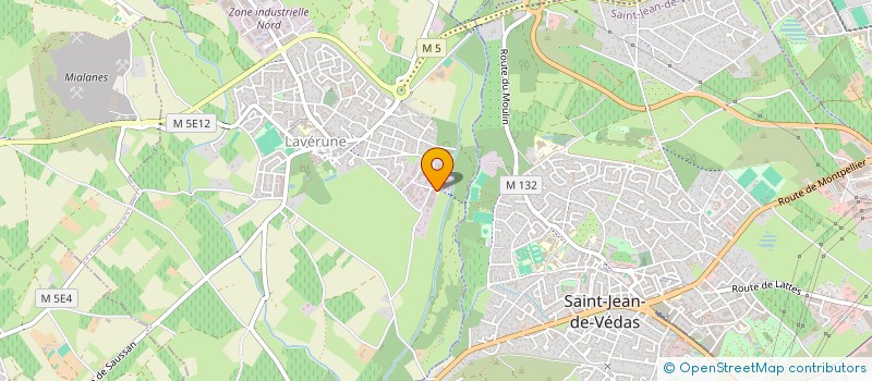 localisation de l'entreprise OFFSET MAURINOISE  LAVERUNE