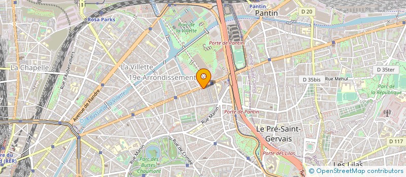 localisation de l'entreprise OFFSET PHOTO à PARIS
