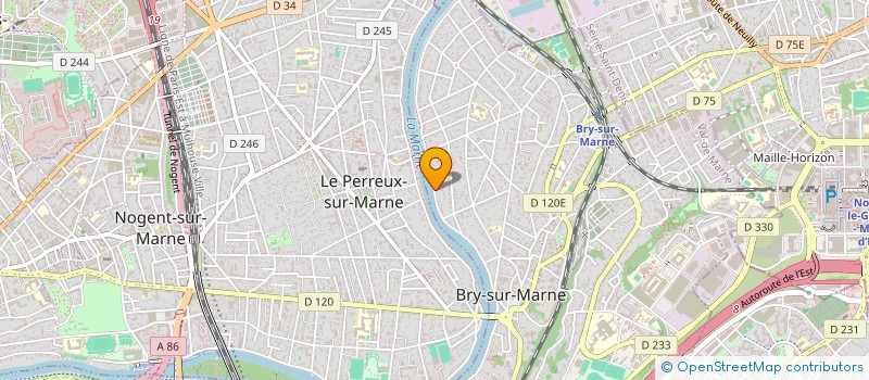 localisation de l'entreprise OFFSHORE à BRY-SUR-MARNE