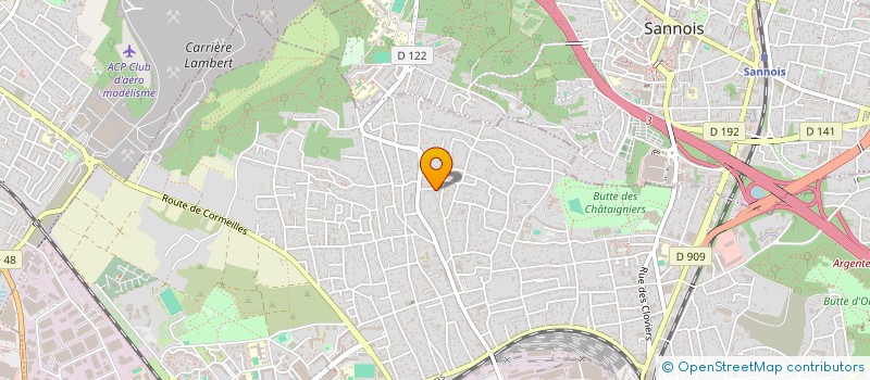 localisation de l'entreprise OFFSHORE COMPUTING SERVICES  ARGENTEUIL