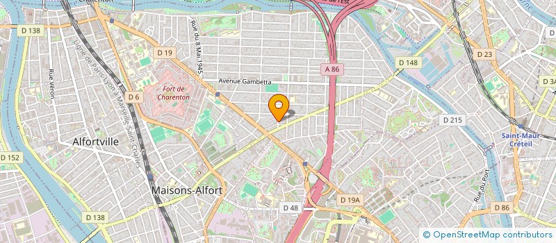 localisation de l'entreprise OFG CONSTRUCTION à MAISONS-ALFORT