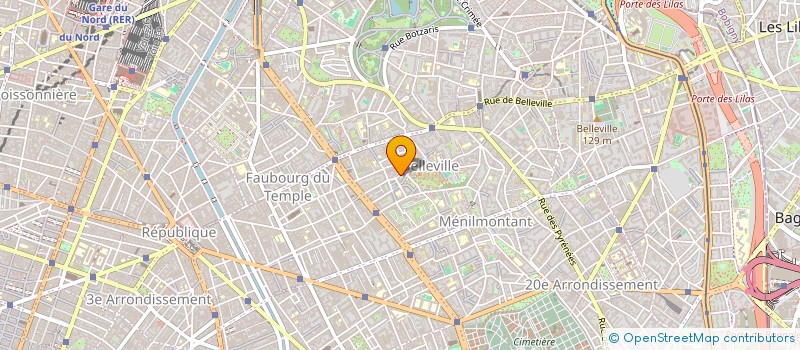 localisation de l'entreprise OFI ARCOBALENO  PARIS