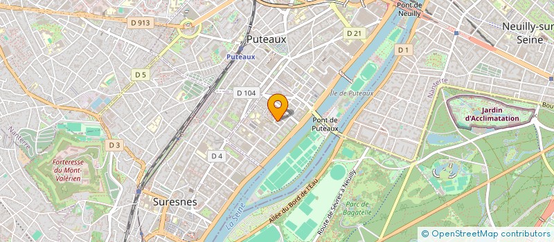 localisation de l'entreprise OFI CONSEIL ET DEVELOPPEMENT  PUTEAUX