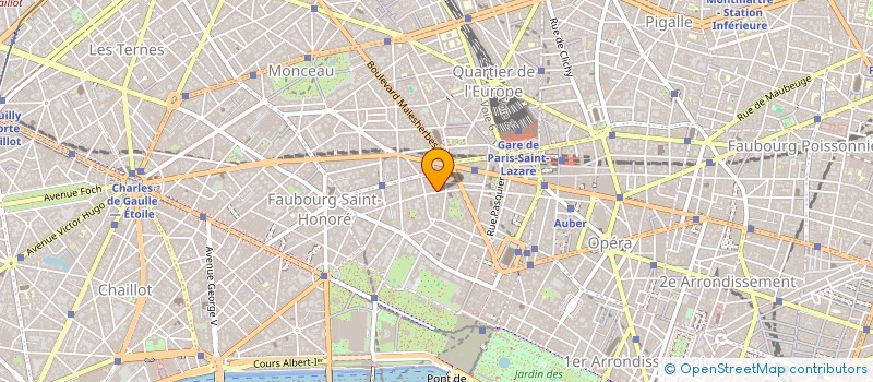 localisation de l'entreprise OFI INVEST ACTIONS IMMO EURO  PARIS