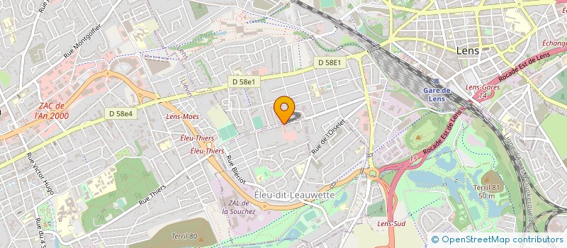 localisation de l'entreprise OFI OBJECTIFS FINANCIERS IMMOBILIERS  ELEU-DIT-LEAUWETTE