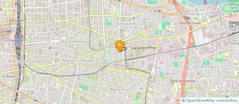 localisation de l'entreprise OFIANIS  VILLEURBANNE