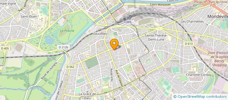 localisation de l'entreprise OFICER PRODUCT à CAEN