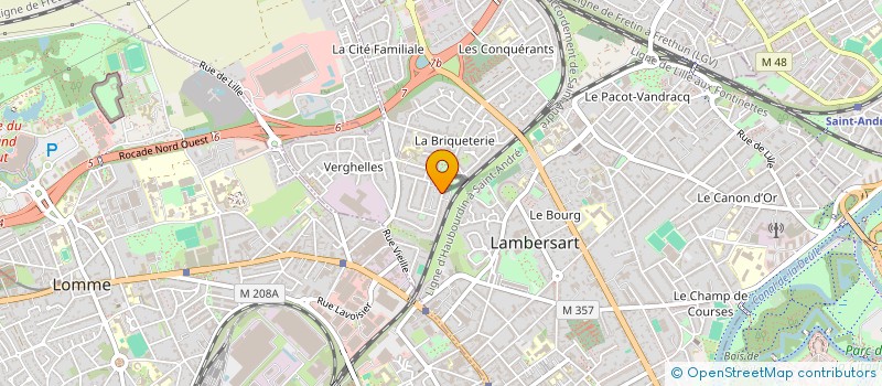 localisation de l'entreprise OFID à LAMBERSART