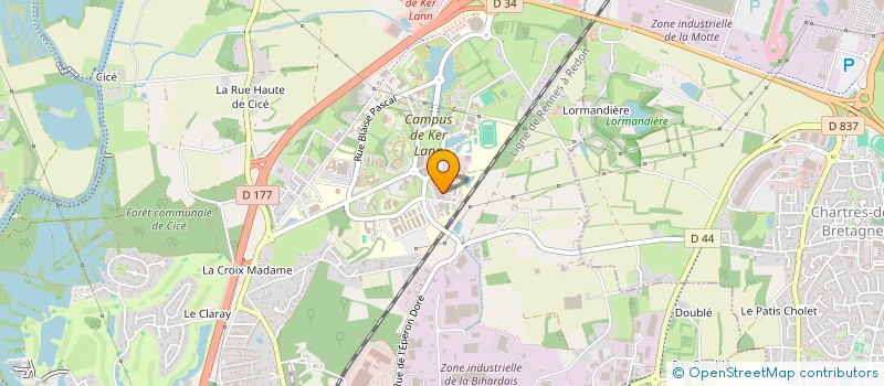 localisation de l'entreprise OFIELD GROUP à BRUZ