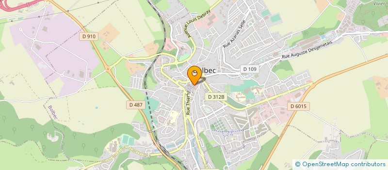 localisation de l'entreprise OFIL DU STYLE  BOLBEC