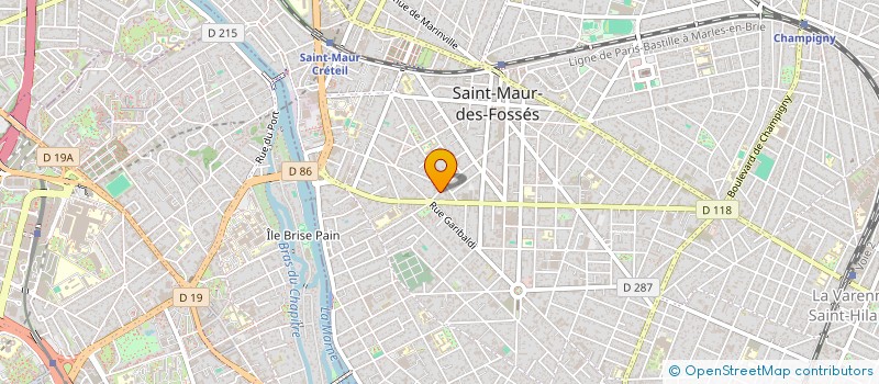 localisation de l'entreprise OFIL MAILLE à SAINT-MAUR-DES-FOSSES