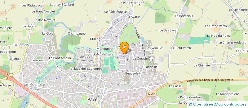 localisation de l'entreprise OFILDLO  PACE