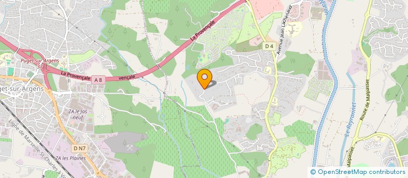 localisation de l'entreprise OFILIA HOLDING à FREJUS