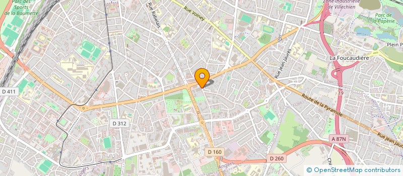 localisation de l'entreprise OFIM à ANGERS