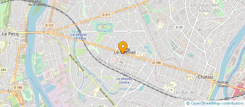 localisation de l'entreprise OFIM SA à LE VESINET