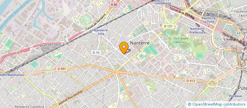 localisation de l'entreprise OFIS LAB à NANTERRE