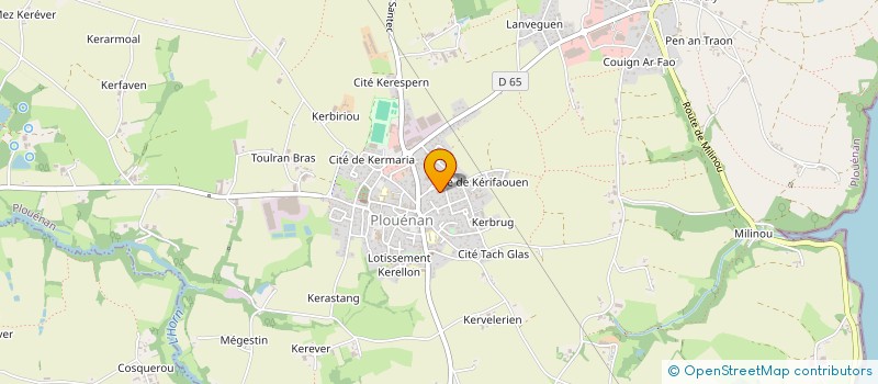 localisation de l'entreprise OFIT COACHING à CARANTEC
