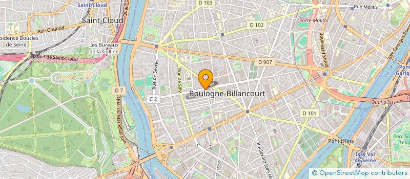 localisation de l'entreprise OFITA SAS à BOULOGNE-BILLANCOURT