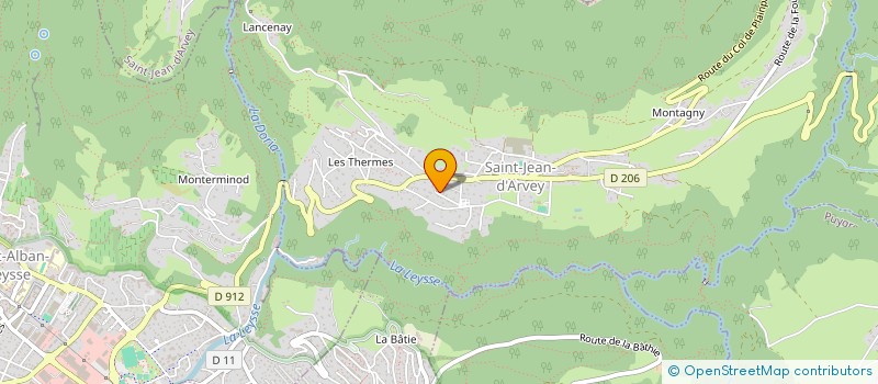 localisation de l'entreprise OFKELI PEINTURE  SAINT-JEAN-D'ARVEY