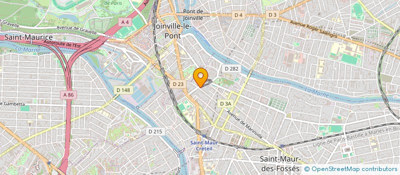 localisation de l'entreprise OFL CONSTRUCTION à SAINT-MAUR-DES-FOSSES