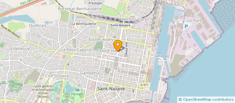 localisation de l'entreprise OFLES à SAINT-NAZAIRE