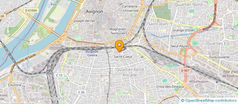 localisation de l'entreprise OFLORA  AVIGNON