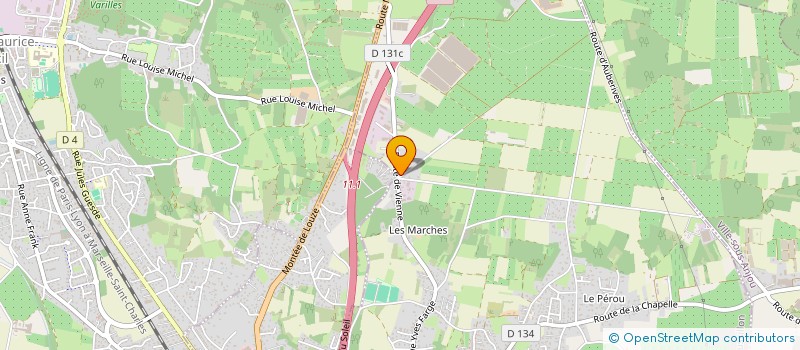 localisation de l'entreprise OFM à ROUSSILLON