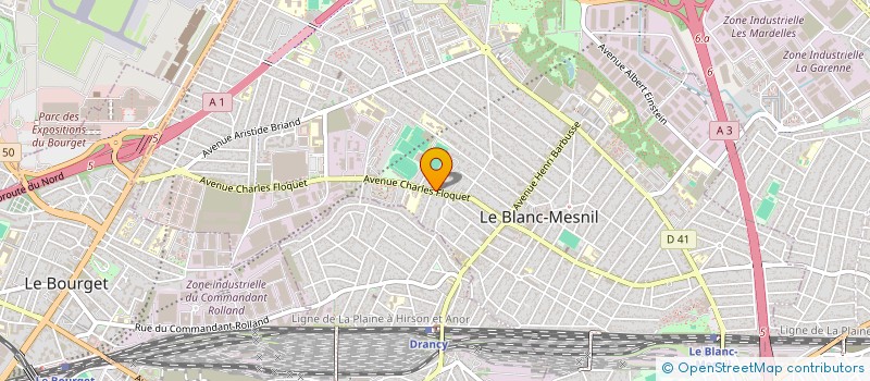 localisation de l'entreprise OFM LOGISTIQUE  ARGENTEUIL