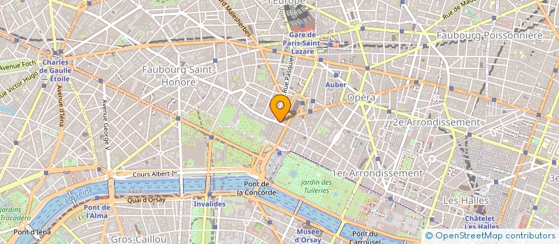 localisation de l'entreprise OFORIA PARIS  PARIS