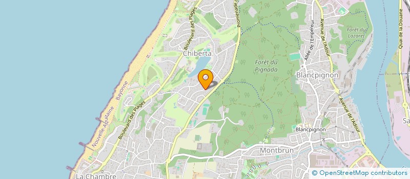 localisation de l'entreprise OFORIS à ANGLET