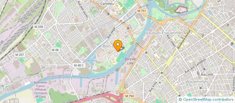 localisation de l'entreprise OFP 857 à LILLE
