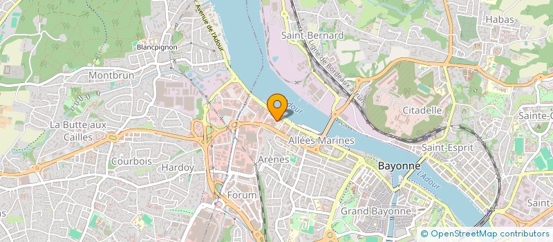 localisation de l'entreprise OFP-SUD OUEST TRACTION à BAYONNE
