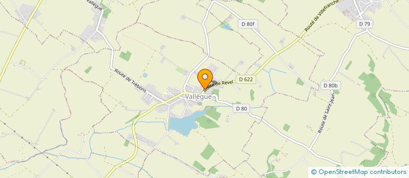 localisation de l'entreprise OFPS OCCITANIE  VALLEGUE