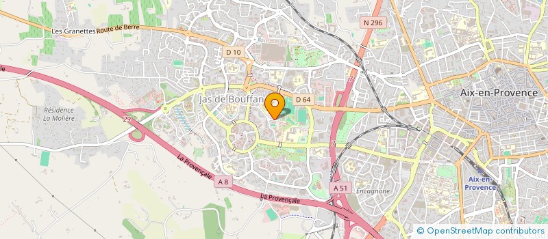 localisation de l'entreprise OFS SUD ACCESSION à AIX-EN-PROVENCE
