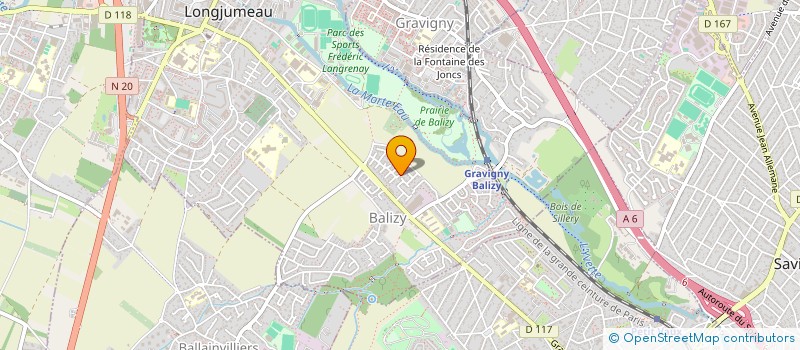 localisation de l'entreprise OFSEC à LONGJUMEAU