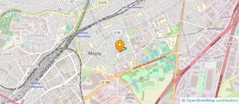 localisation de l'entreprise OFTALABL à MASSY