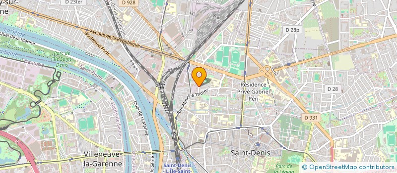 localisation de l'entreprise OFTS à SAINT-DENIS