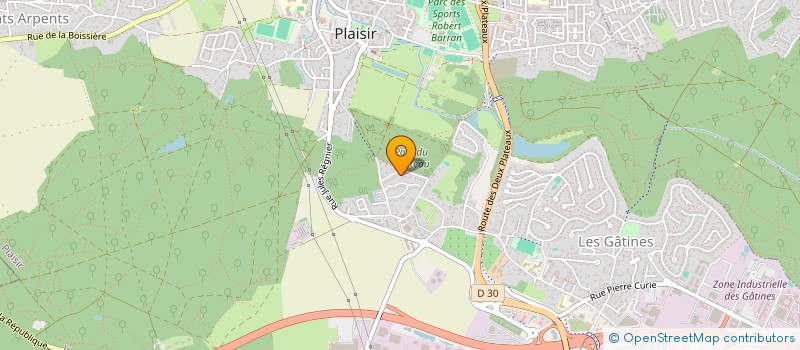 localisation de l'entreprise OG CONSEILS SERVICES à PLAISIR