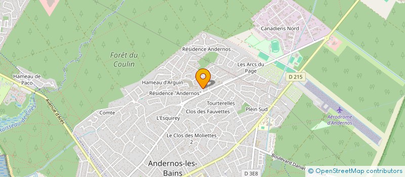 localisation de l'entreprise OG-LOC  ANDERNOS-LES-BAINS