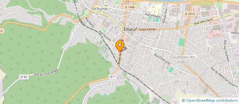 localisation de l'entreprise OG MACONNERIE à ELBEUF