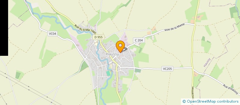 localisation de l'entreprise OG RENOV  HAUSSY