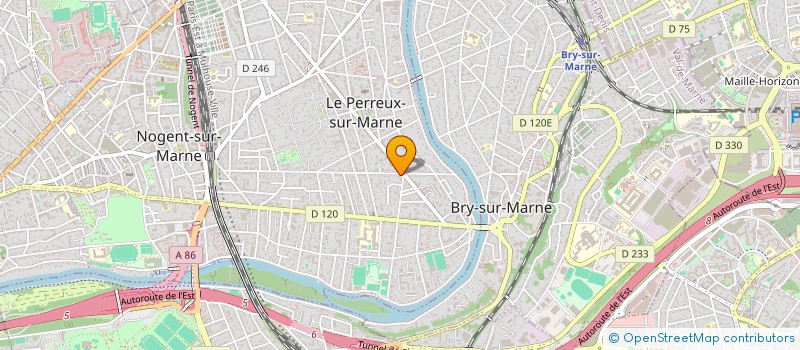 localisation de l'entreprise OGAD à LE PERREUX-SUR-MARNE