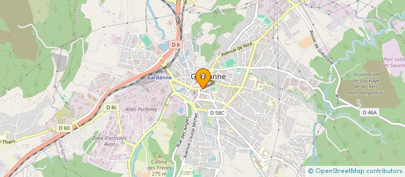 localisation de l'entreprise OGAITNAS  GARDANNE