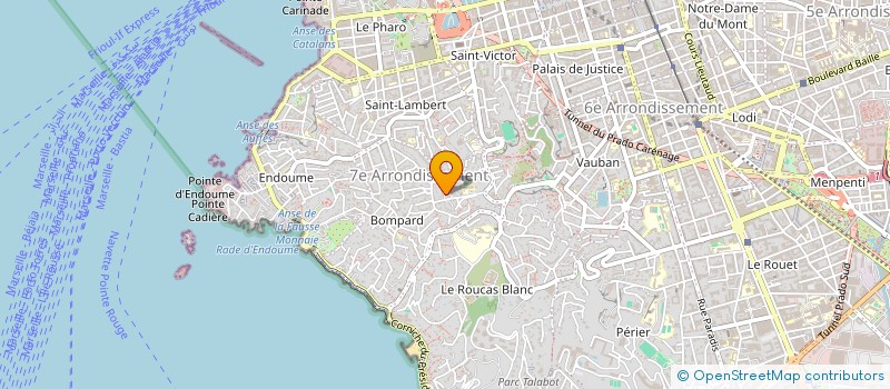 localisation de l'entreprise OGANA à MARSEILLE