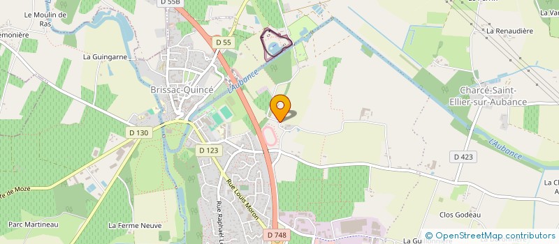 localisation de l'entreprise OGAR SARL à BRISSAC LOIRE AUBANCE
