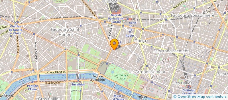 localisation de l'entreprise OGARA à PARIS