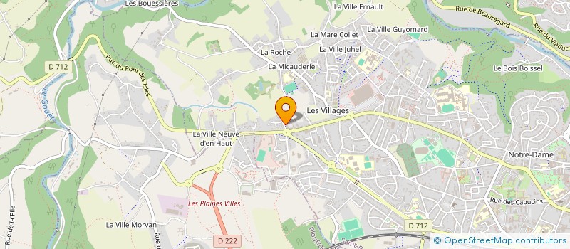 localisation de l'entreprise OGARMOR à SAINT-BRIEUC